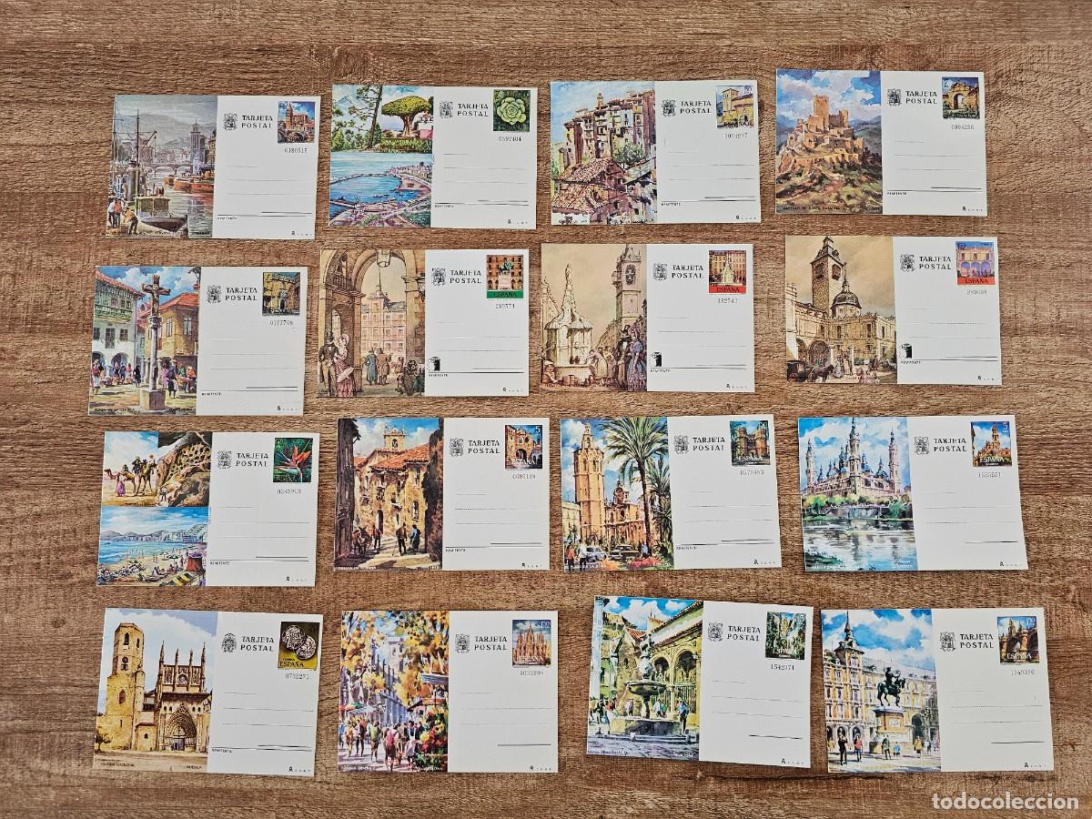 Sellos: LOTE 16 TARJETAS POSTALES - 1976 - Foto 1