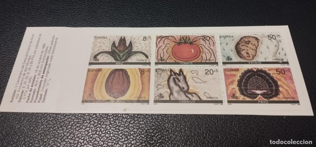 Sellos: Carpeta de 200 pts de emisi&oacute;n del V centenario nuevos - Foto 3