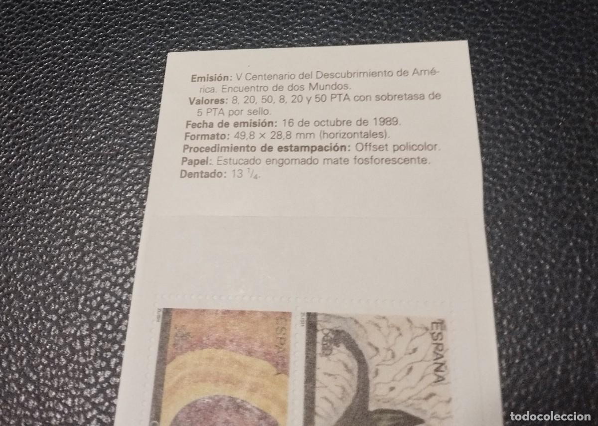Sellos: Carpeta de 200 pts de emisi&oacute;n del V centenario nuevos - Foto 4
