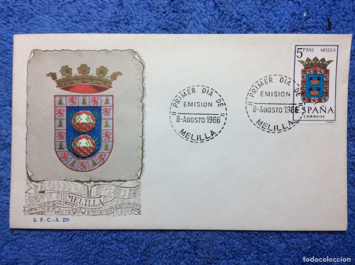 Sellos: ESPA&Ntilde;A. 1966 SOBRE PRIMER D&Iacute;A (1BBF01) - Foto 1