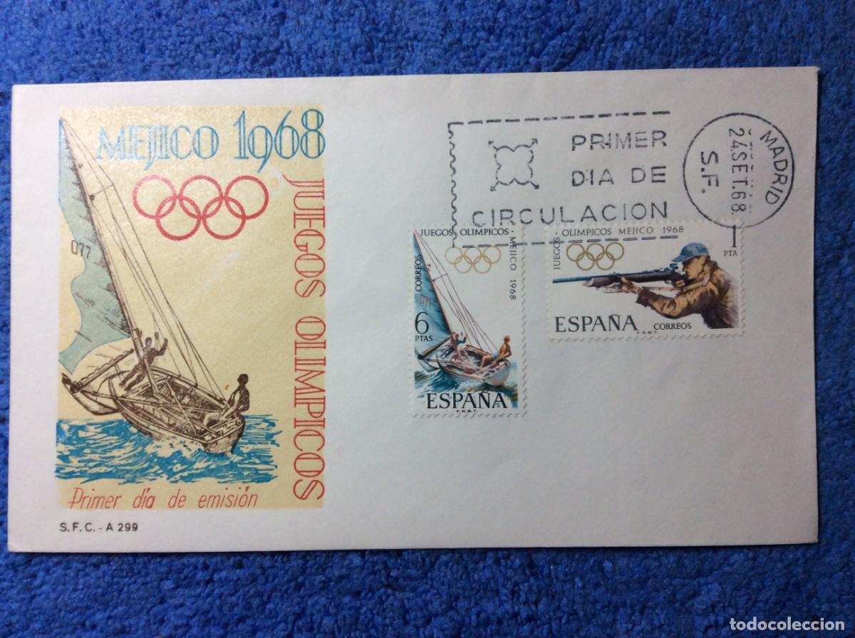 Sellos: ESPA&Ntilde;A. 1966 SOBRE PRIMER D&Iacute;A (1BBF02) - Foto 1