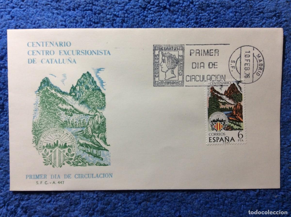 Sellos: ESPA&Ntilde;A. 1976 SOBRE PRIMER D&Iacute;A (1BBF05) - Foto 1