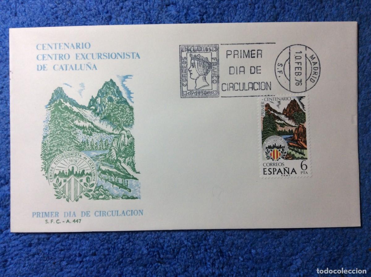 Sellos: ESPA&Ntilde;A. 1976 SOBRE PRIMER D&Iacute;A (1BBF08) - Foto 1