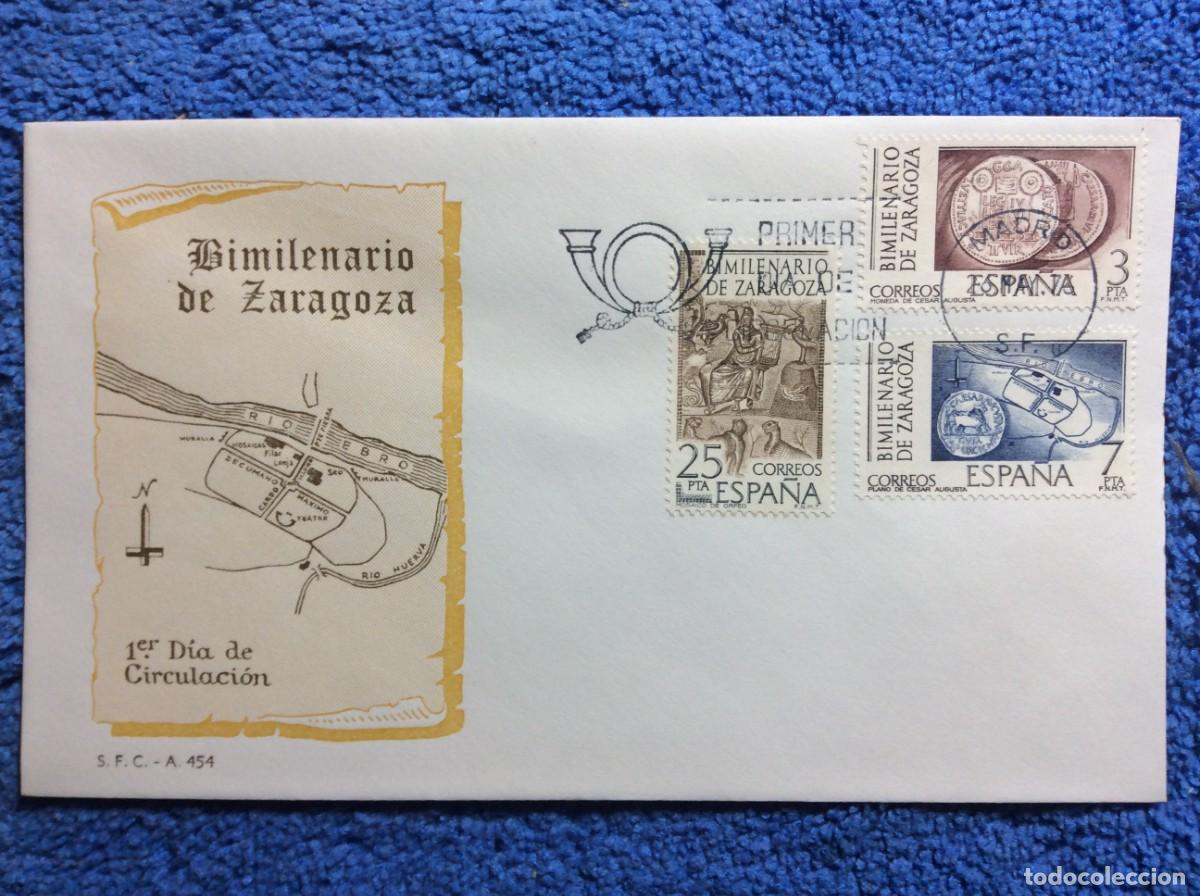 Sellos: ESPA&Ntilde;A. 1976 SOBRE PRIMER D&Iacute;A (1BBF09) - Foto 1