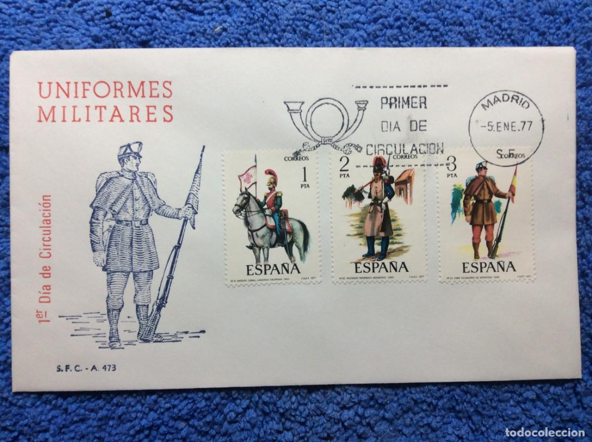 Sellos: ESPA&Ntilde;A. 1977 SOBRE PRIMER D&Iacute;A (1BBF13) - Foto 1