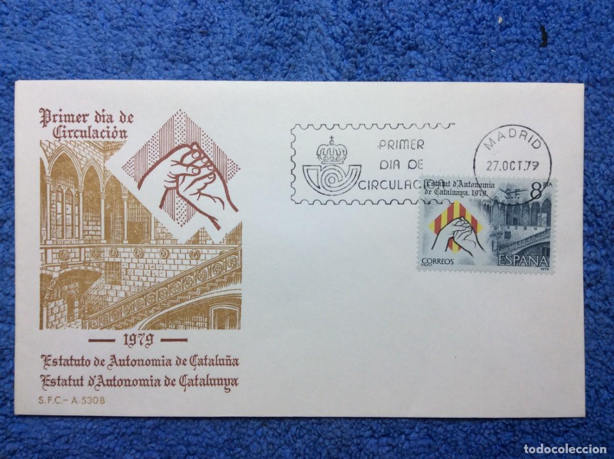 Sellos: ESPA&Ntilde;A. 1979 SOBRE PRIMER D&Iacute;A (1BBF20) - Foto 1