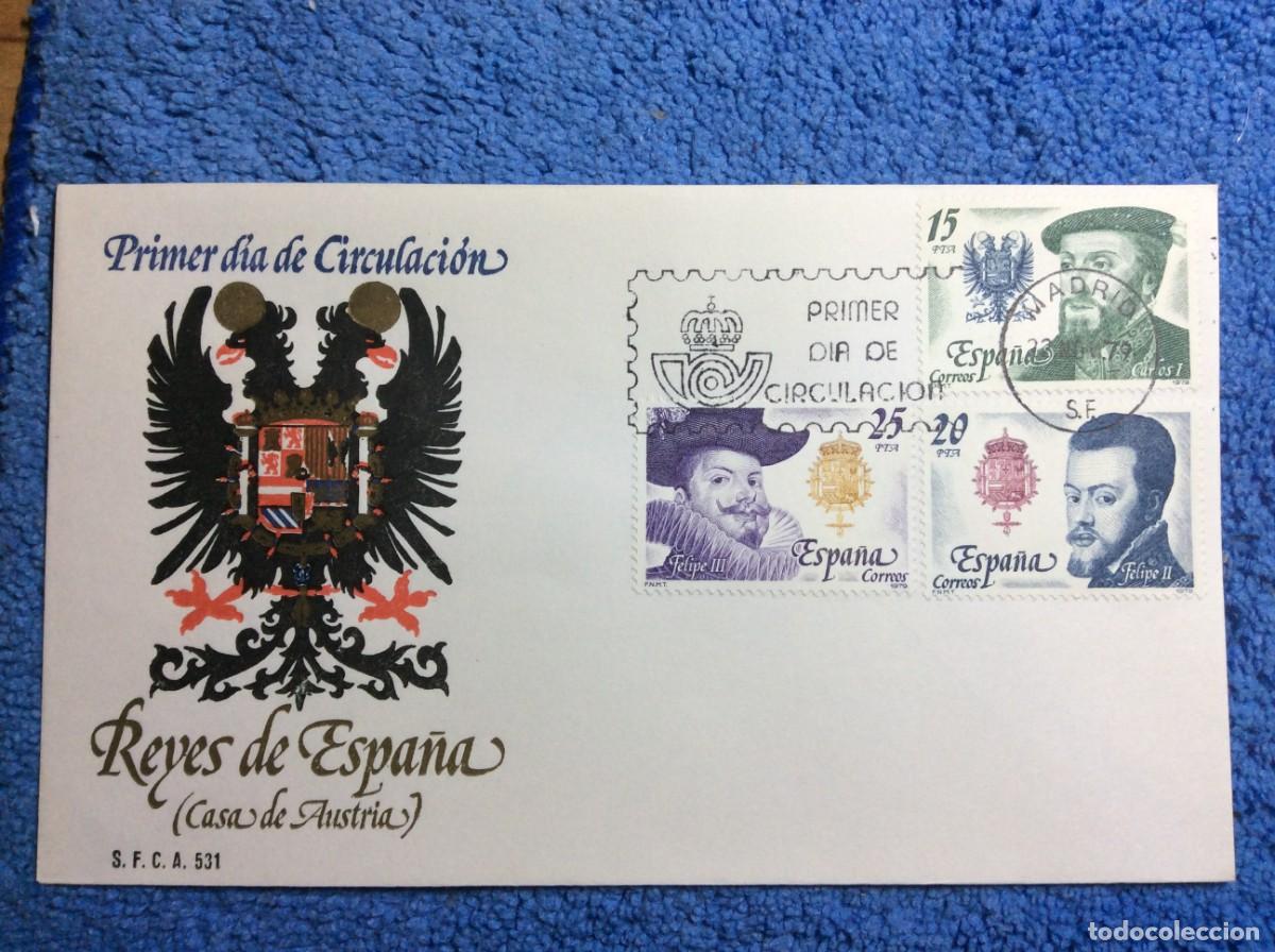 Sellos: ESPA&Ntilde;A. 1979 SOBRE PRIMER D&Iacute;A (1BBF23) - Foto 1