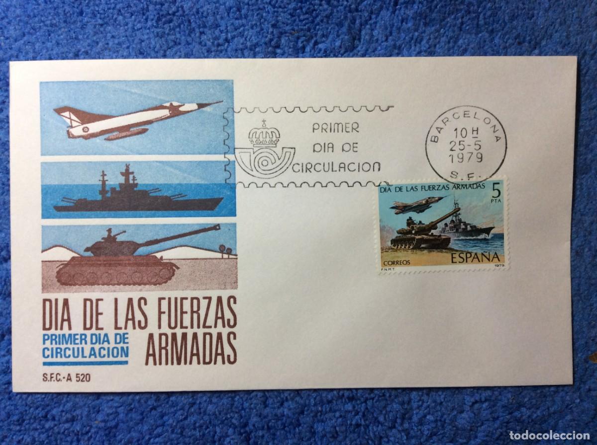 Sellos: ESPA&Ntilde;A. 1979 SOBRE PRIMER D&Iacute;A (1BBF25) - Foto 1