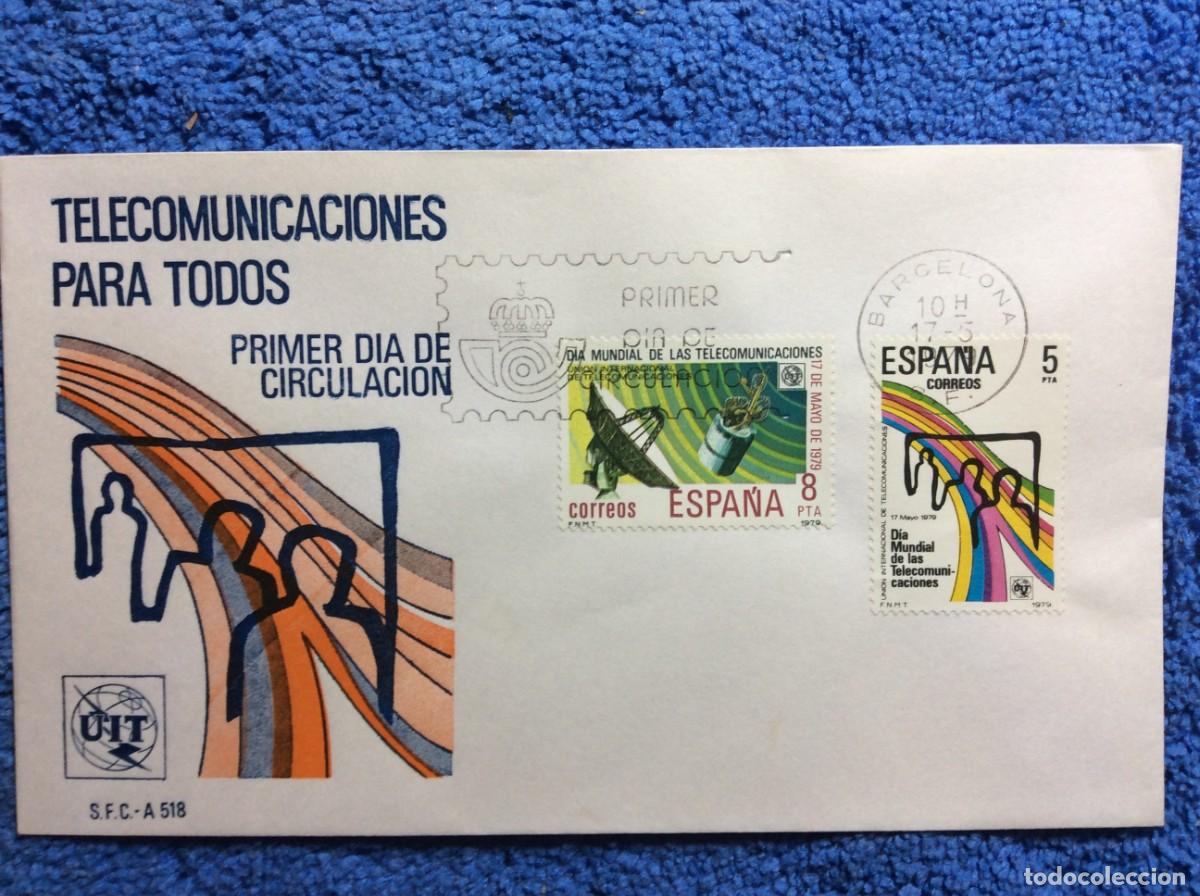 Sellos: ESPA&Ntilde;A. 1979 SOBRE PRIMER D&Iacute;A (1BBF26) - Foto 1