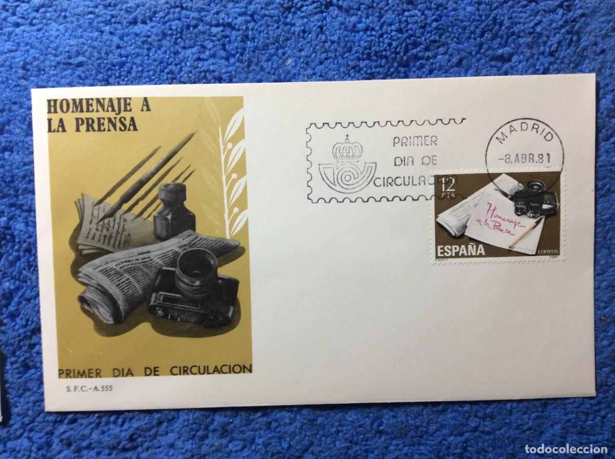 Sellos: ESPA&Ntilde;A. 1981 SOBRE PRIMER D&Iacute;A (1BBF34) - Foto 1