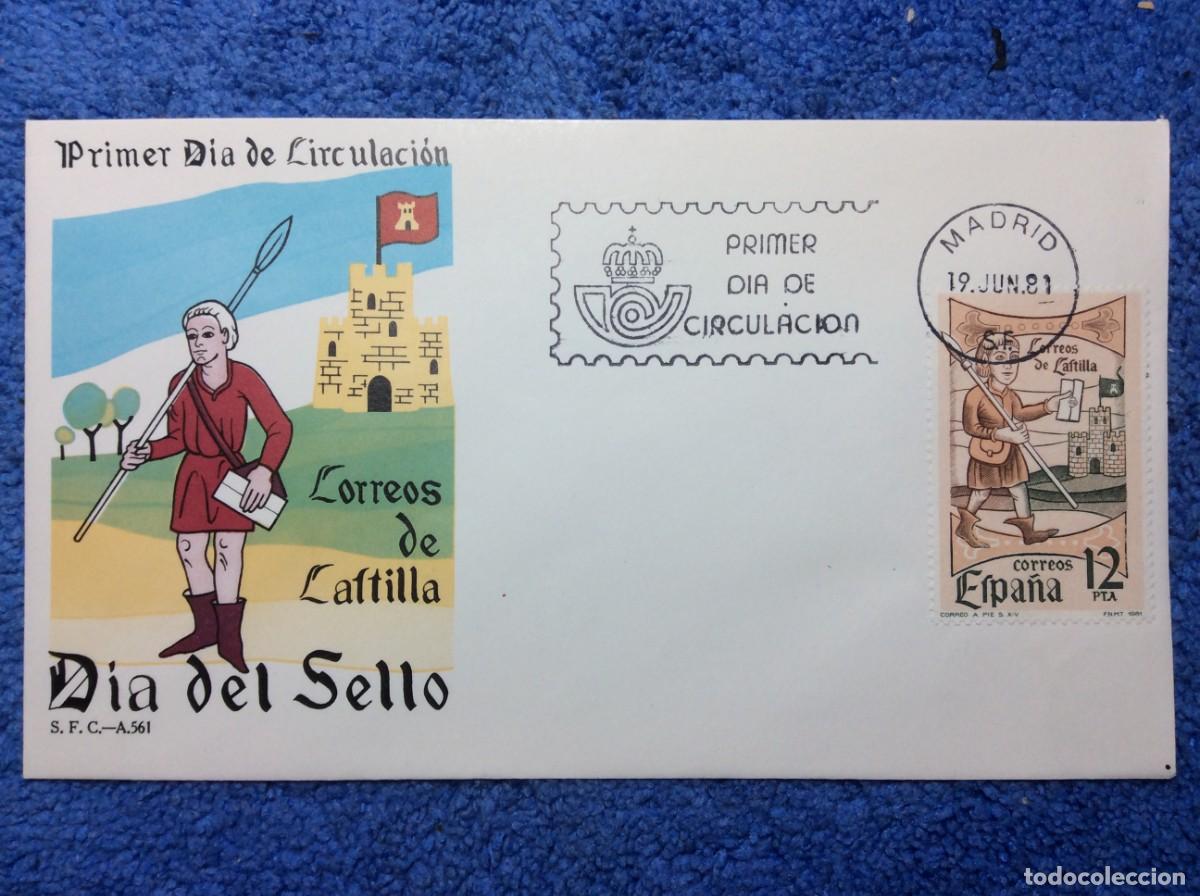Sellos: ESPA&Ntilde;A. 1981 SOBRE PRIMER D&Iacute;A (1BBF36) - Foto 1