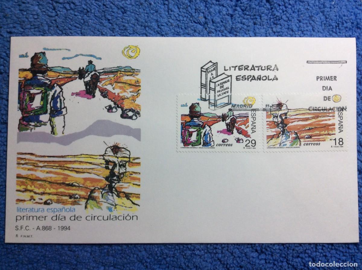 Sellos: ESPA&Ntilde;A. 1994 SOBRE PRIMER D&Iacute;A (1BBF45) - Foto 1