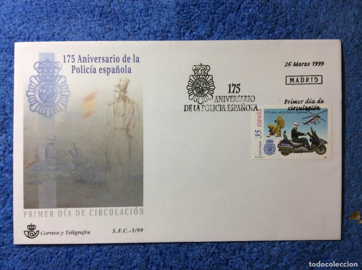 Sellos: ESPA&Ntilde;A. 1999 SOBRE PRIMER D&Iacute;A (1BBF47) - Foto 1
