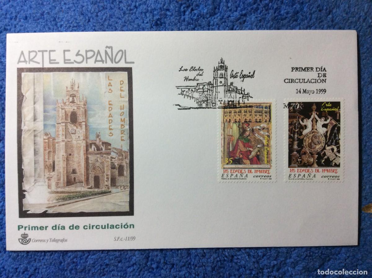 Sellos: ESPA&Ntilde;A. 1999 SOBRE PRIMER D&Iacute;A (1BBF53) - Foto 1