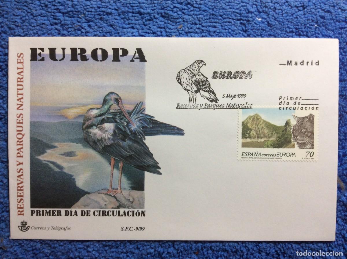 Sellos: ESPA&Ntilde;A. 1999 SOBRE PRIMER D&Iacute;A (1BBF54) - Foto 1