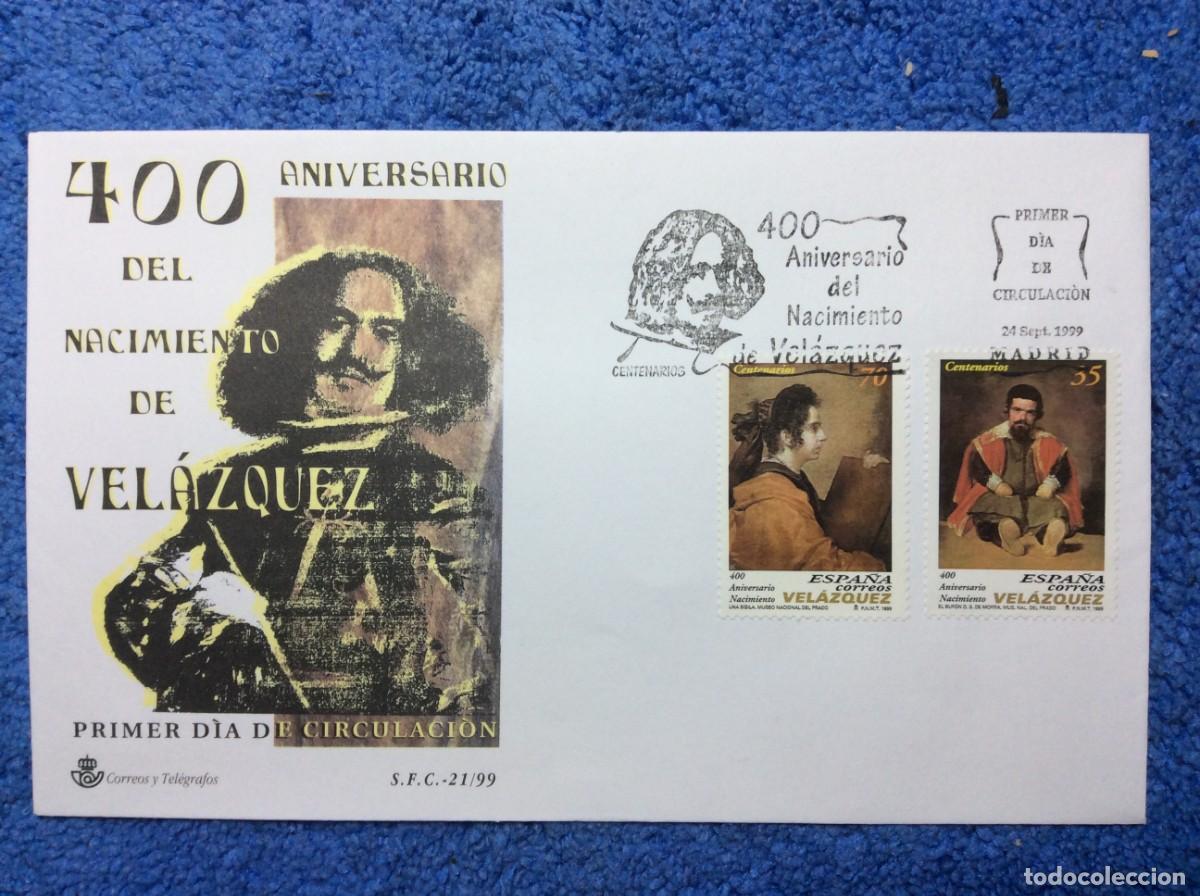 Sellos: ESPA&Ntilde;A. 1999 SOBRE PRIMER D&Iacute;A (1BBF64) - Foto 1