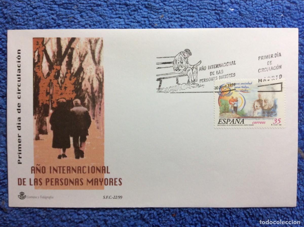 Sellos: ESPA&Ntilde;A. 1999 SOBRE PRIMER D&Iacute;A (1BBF66) - Foto 1