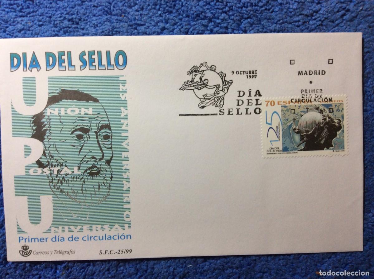 Sellos: ESPA&Ntilde;A. 1999 SOBRE PRIMER D&Iacute;A (1BBF68) - Foto 1