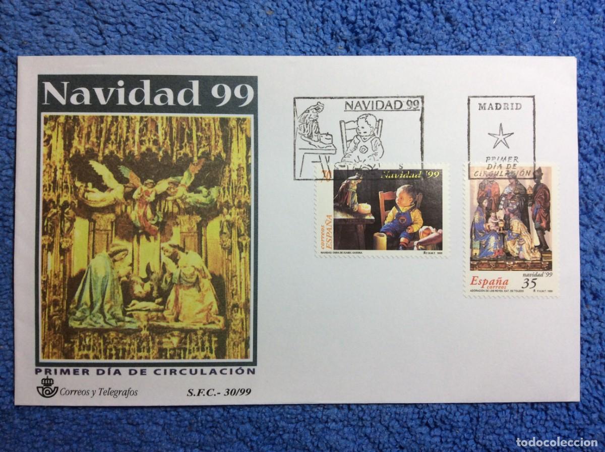 Sellos: ESPA&Ntilde;A. 1999 SOBRE PRIMER D&Iacute;A (1BBF69) - Foto 1