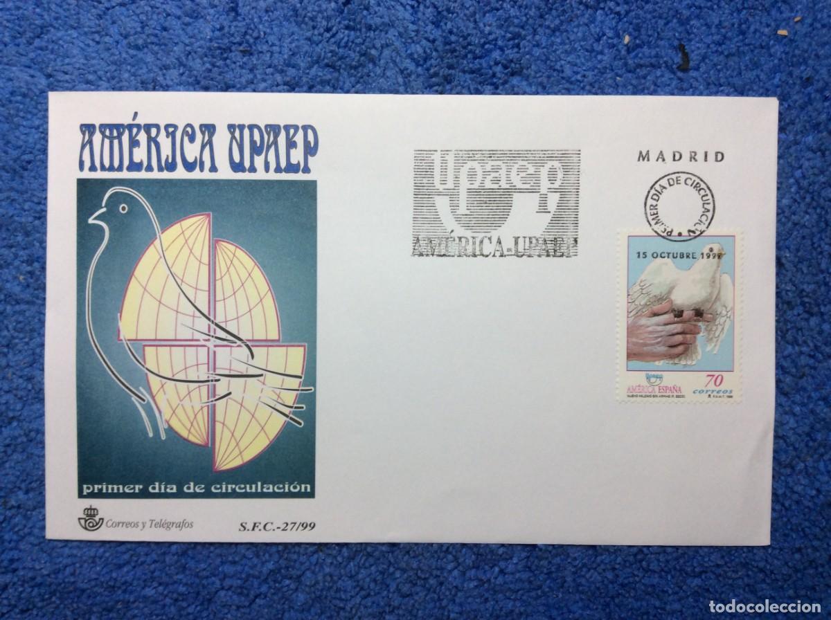 Sellos: ESPA&Ntilde;A. 1999 SOBRE PRIMER D&Iacute;A (1BBF70) - Foto 1