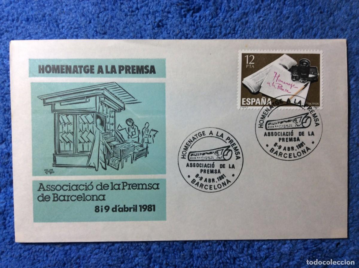 Sellos: ESPA&Ntilde;A. 1981 SOBRE CONMEMORATIVO (1BBF71) - Foto 1