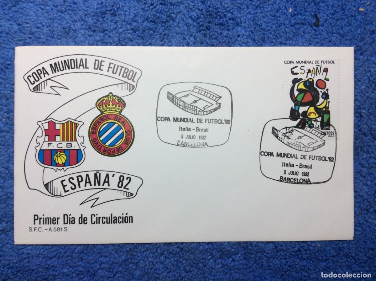 Sellos: ESPA&Ntilde;A. 1982 SOBRE CONMEMORATIVO (1BBF76) - Foto 1