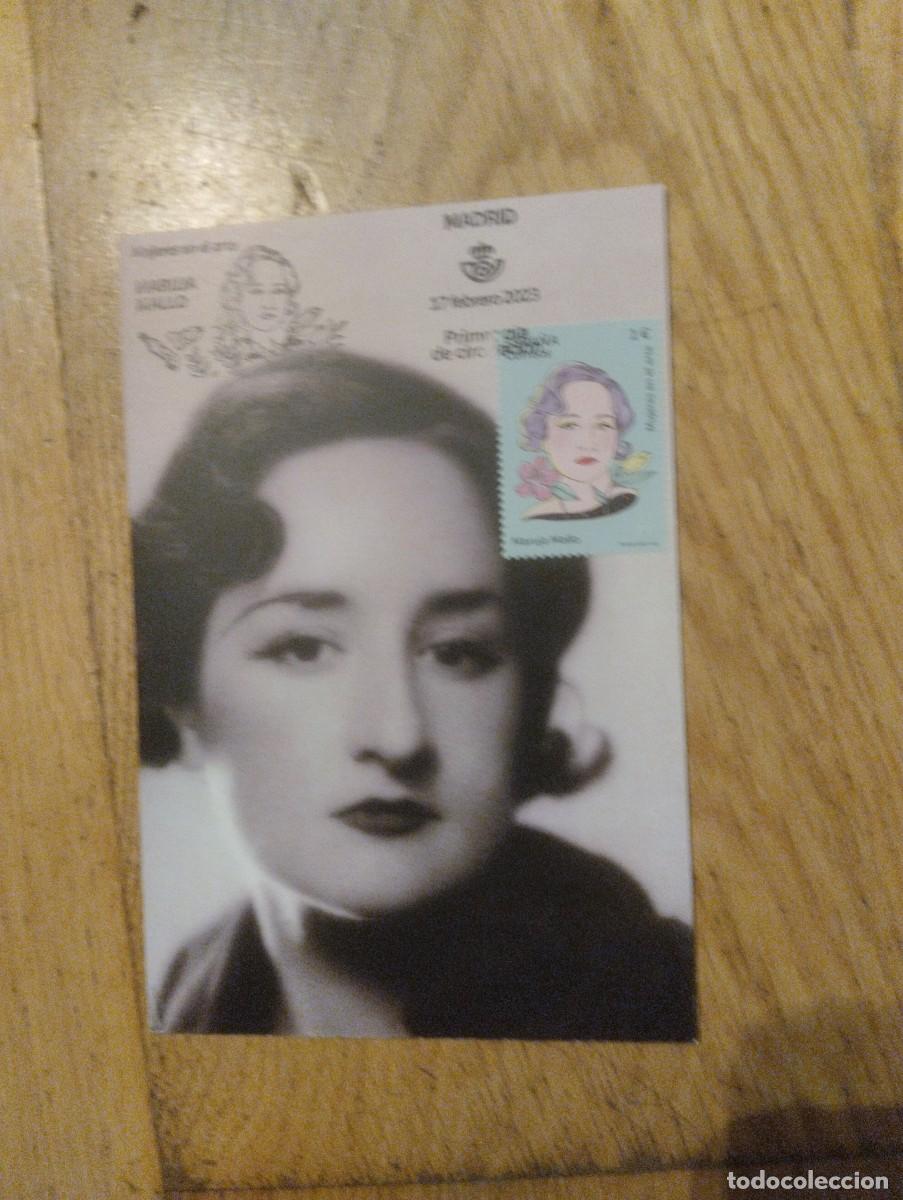 Sellos: Tarjeta m&aacute;xima. Maruja Mallo - Foto 1