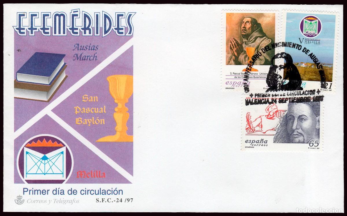 Sellos: Espa&ntilde;a - Edi o 3505/7 - Sobre de primer d&iacute;a - Foto 1