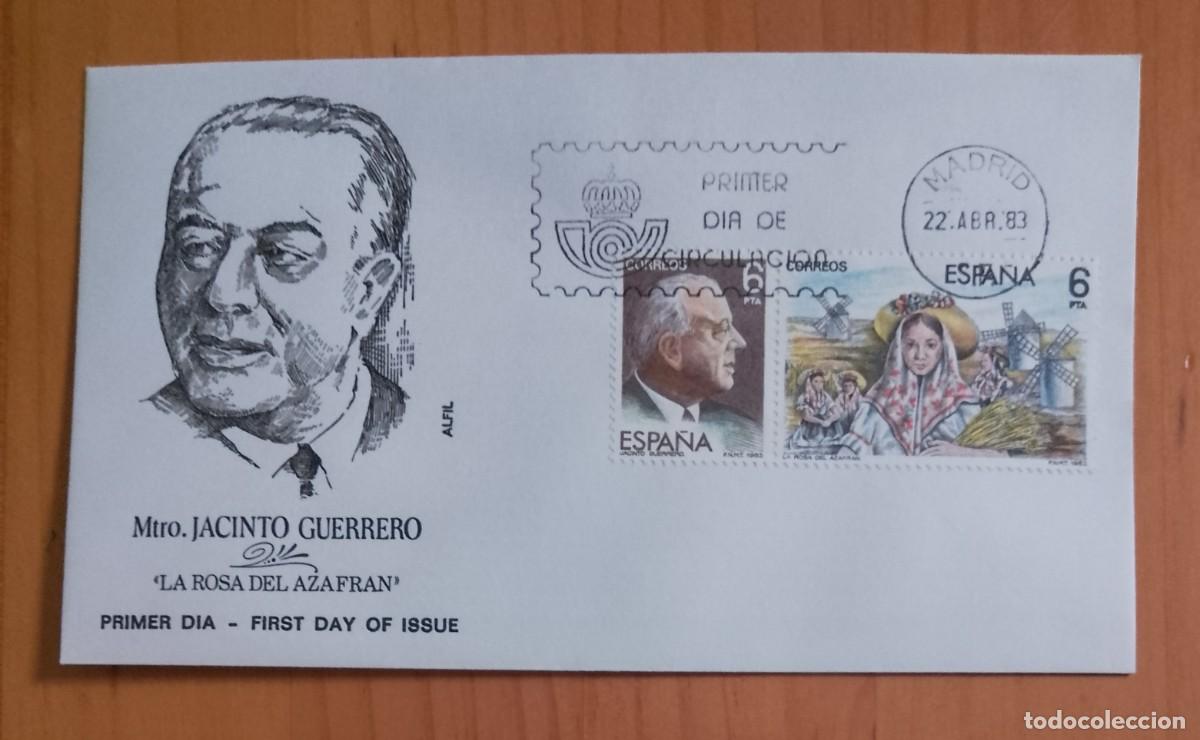 Sellos: MTRO. JACINTO GUERRERO - LA ROSA DEL AZAFRAN - Foto 1