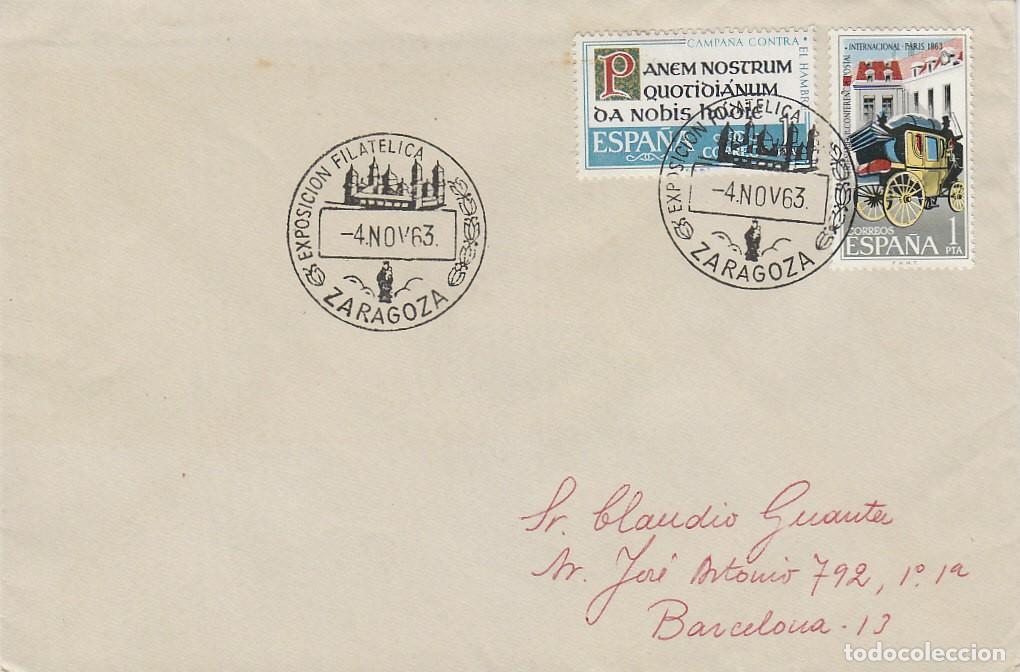 Sellos: A&ntilde;o 1963, ZARAGOZA, Templo del Pilar - Foto 1