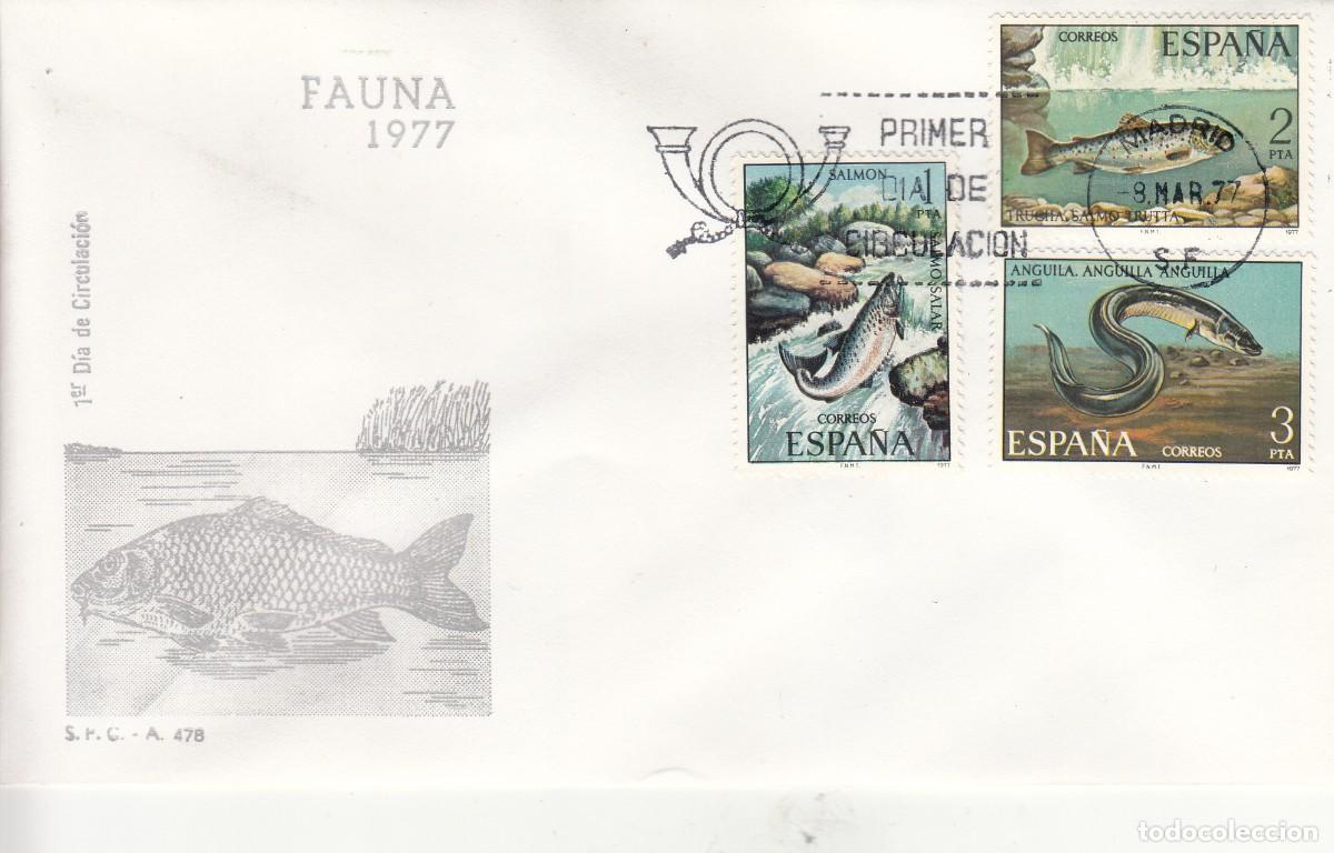 Sellos: SOBRE 1977: MADRID. FAUNA - Foto 1