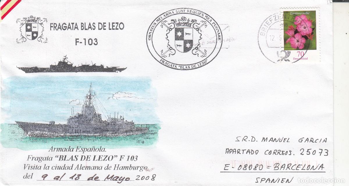 Sellos: FILATELIA NAVAL - FRAGATA BLAS DE LEZO - Foto 1