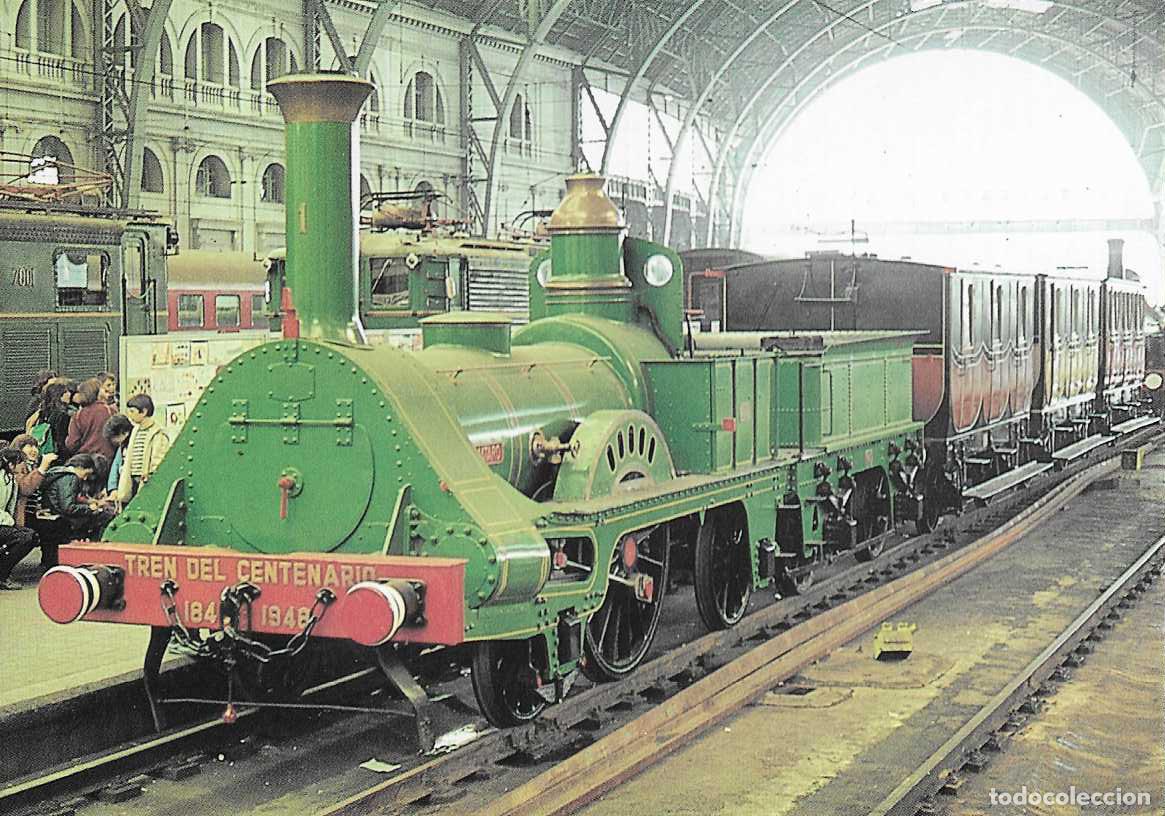 Sellos: TRENES FERROCARRIL REAPERTURA ESTACION DE FRANCA BARCELONA 1992 MATASELLOS TARJETA MOD 2 VER REVERSO