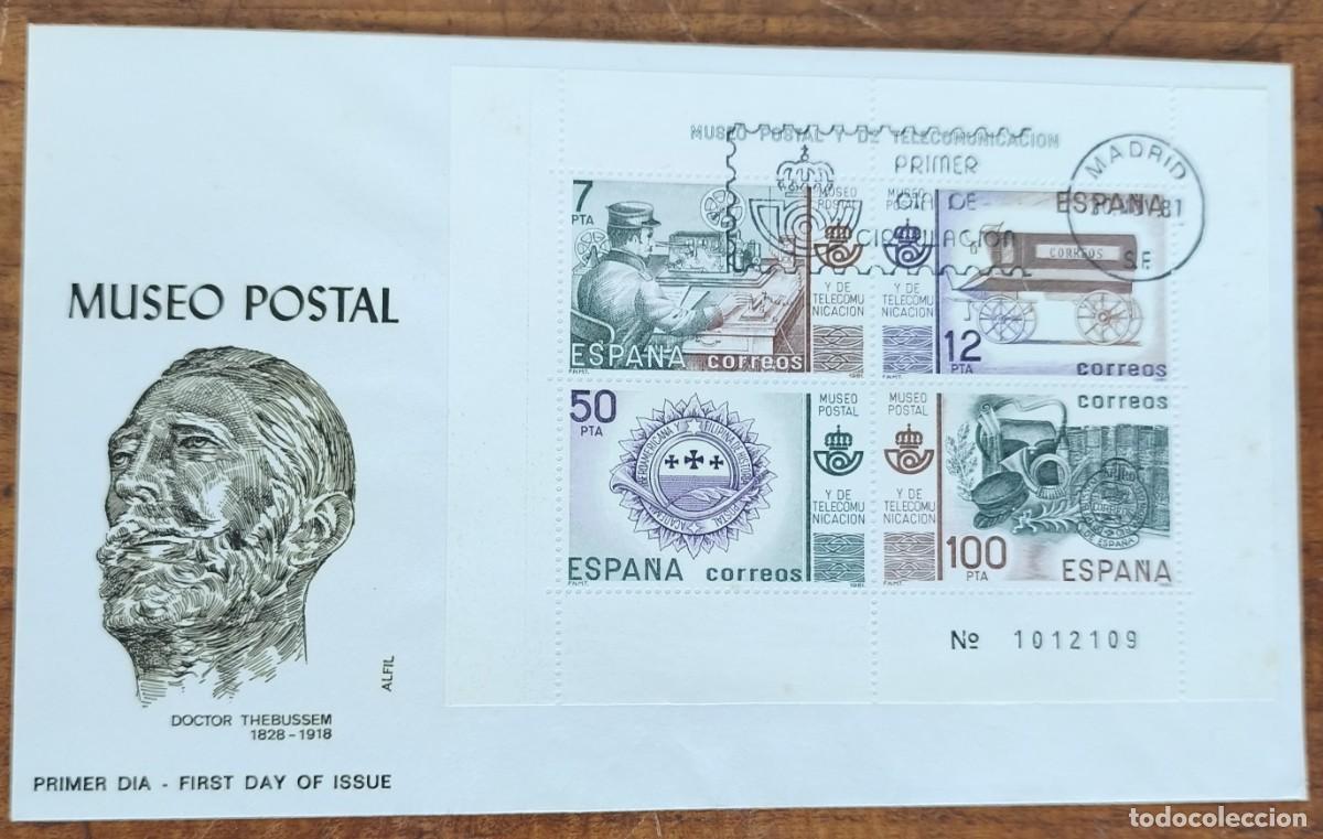 Sellos: MUSEO POSTAL Y DE TELECOMUNICACI&Oacute;N -- DOCTOR THEBUSSEM - Foto 1