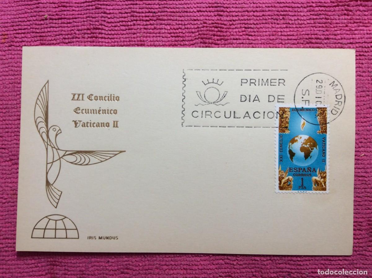 Sellos: ESPA&Ntilde;A. LOTE DE 15 TARJETAS DE PRIMER D&Iacute;A VARIADAS (2LLA250) - Foto 11