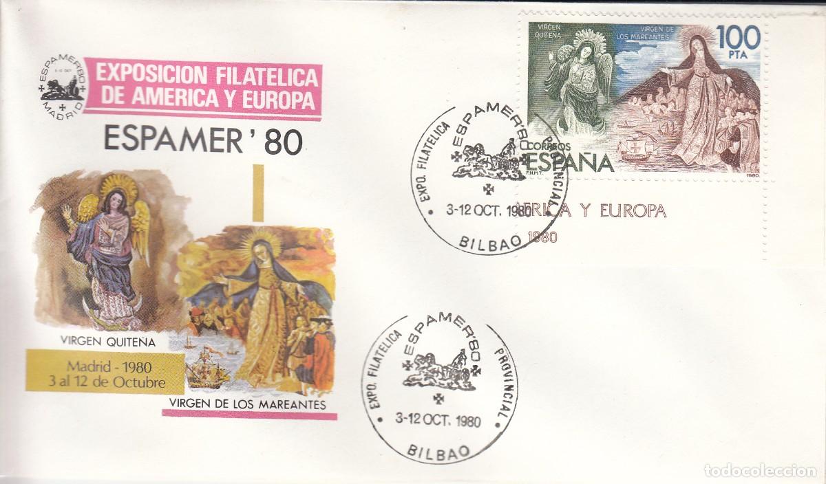 Sellos: SOBRE: BILBAO 1980 ESPAMER - Foto 1