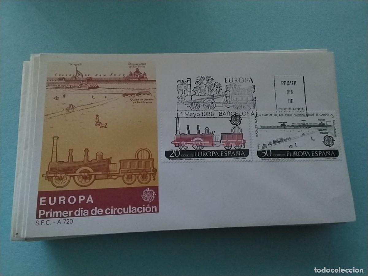 Sellos: Sobres primer dia Espa&ntilde;a tema Europa - Foto 1