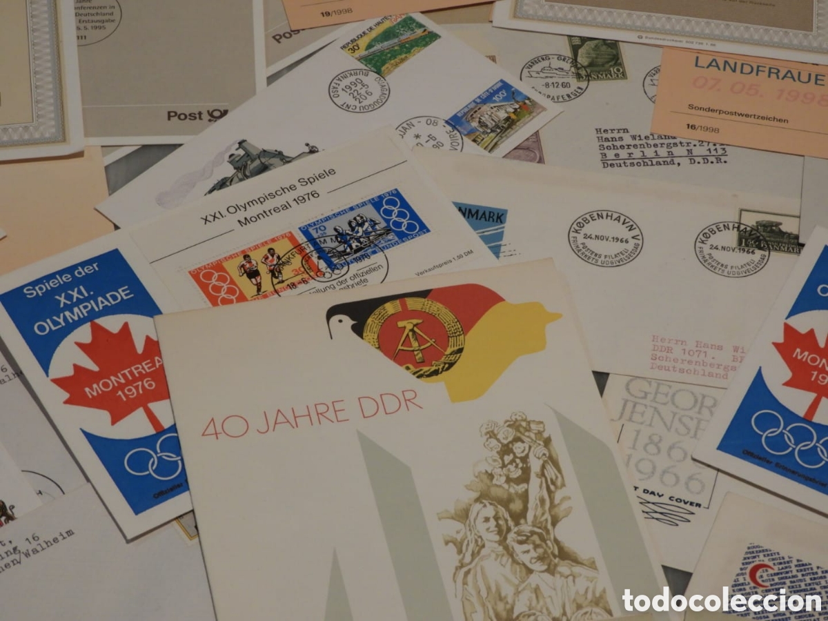 Sellos: Colecci&oacute;n Sobres Primer D&iacute;a - Foto 6