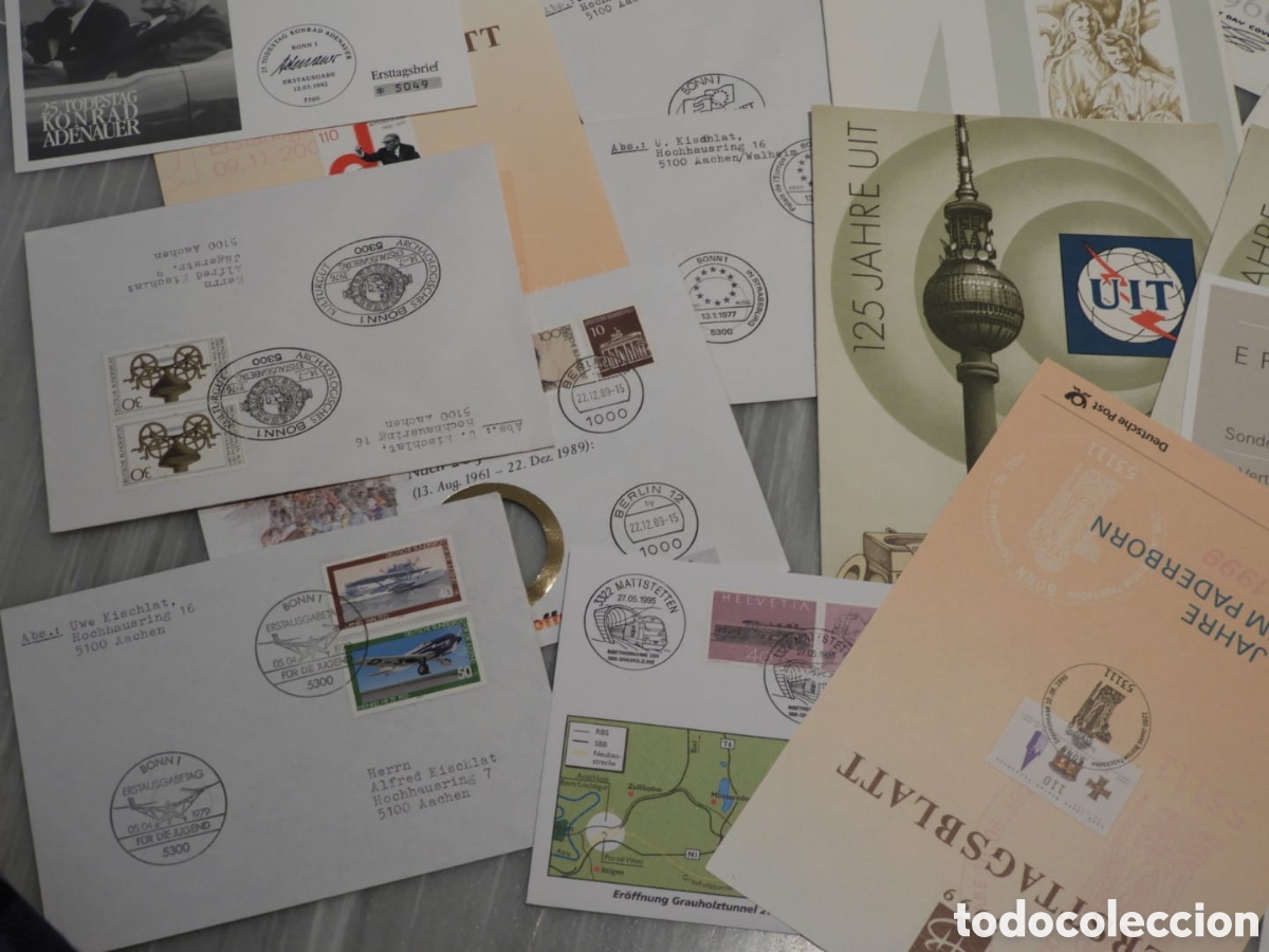 Sellos: Colecci&oacute;n Sobres Primer D&iacute;a - Foto 8