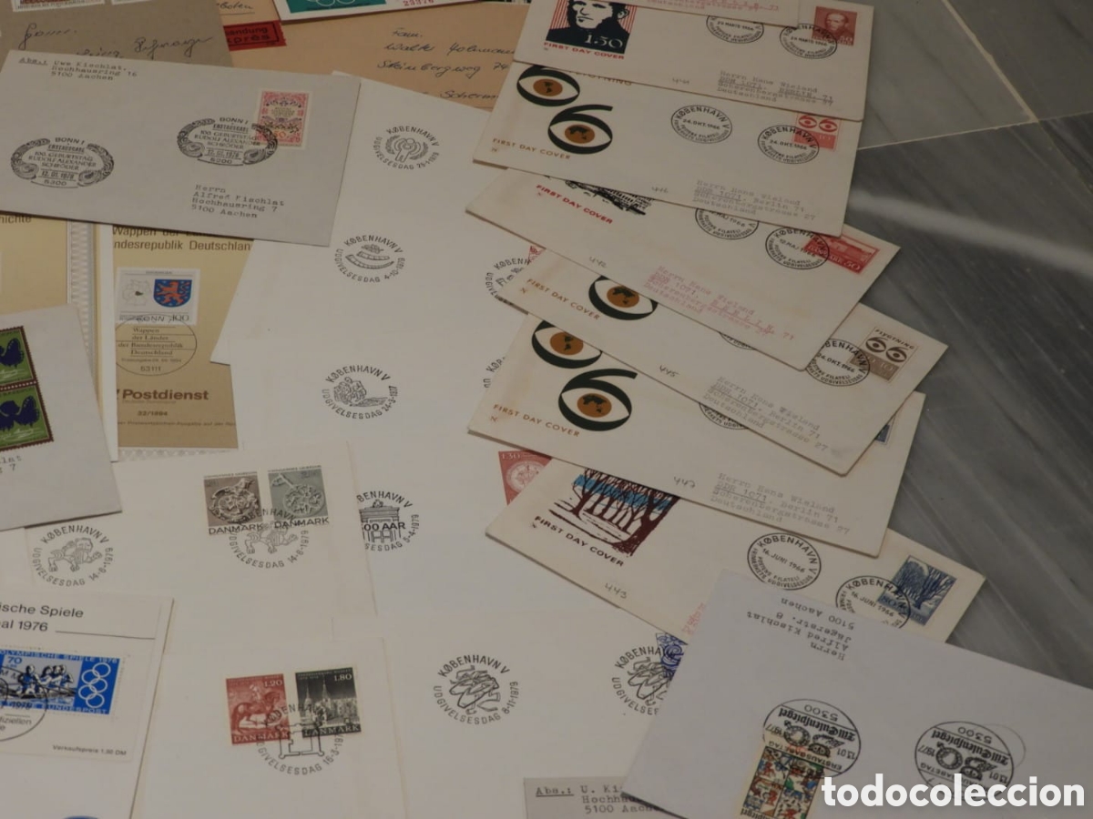 Sellos: Colecci&oacute;n Sobres Primer D&iacute;a - Foto 12