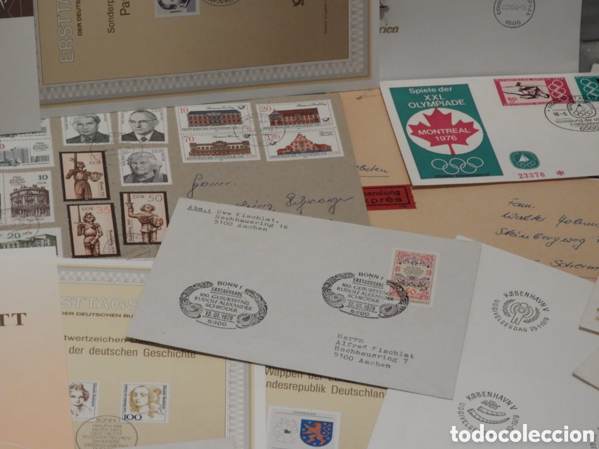 Sellos: Colecci&oacute;n Sobres Primer D&iacute;a - Foto 15