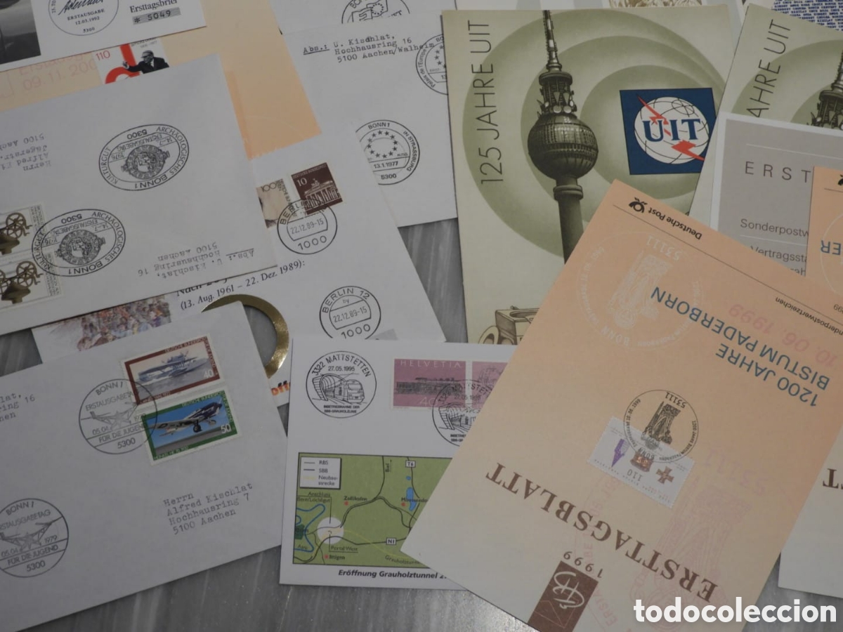 Sellos: Colecci&oacute;n Sobres Primer D&iacute;a - Foto 17