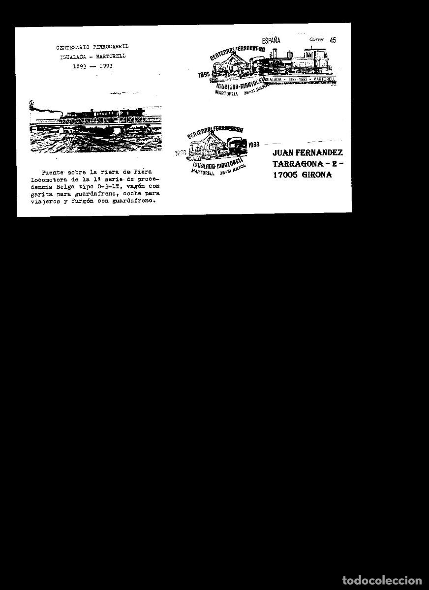 Sellos: HISTORIA POSTAL ESPA&Ntilde;A MATASELLOS TRENES