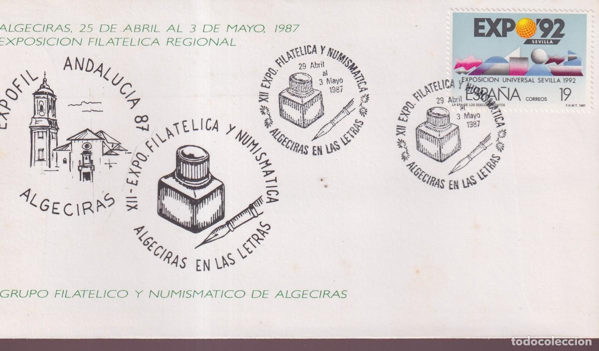 Sellos: ALGECIRAS - EXPOFIL ANDALUCIA 87