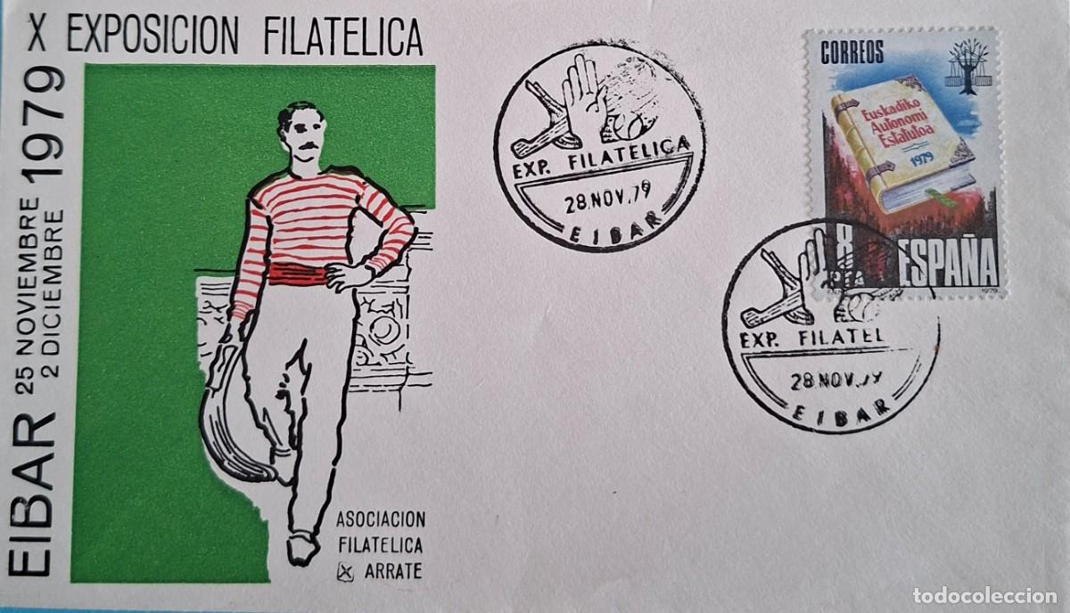 Francobolli: Sobres conmemorativos, matasellados