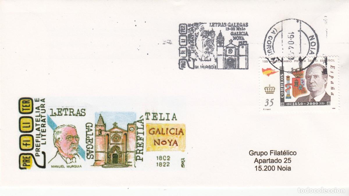 Sellos: 2000 - MATASELLOS LETRAS GALEGAS NOYA - NOIA