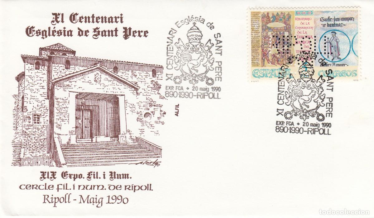 Sellos: 1990 - MATASELLOS SPD 500 ANYS IMPREMTA DE MONTSERRAT