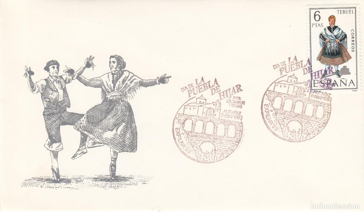 Sellos: 1993 MATASELLOS EXFILNA 93 - ALCA&Ntilde;IZ - D&Iacute;A DE LA PUEBLA DE HIJAR -