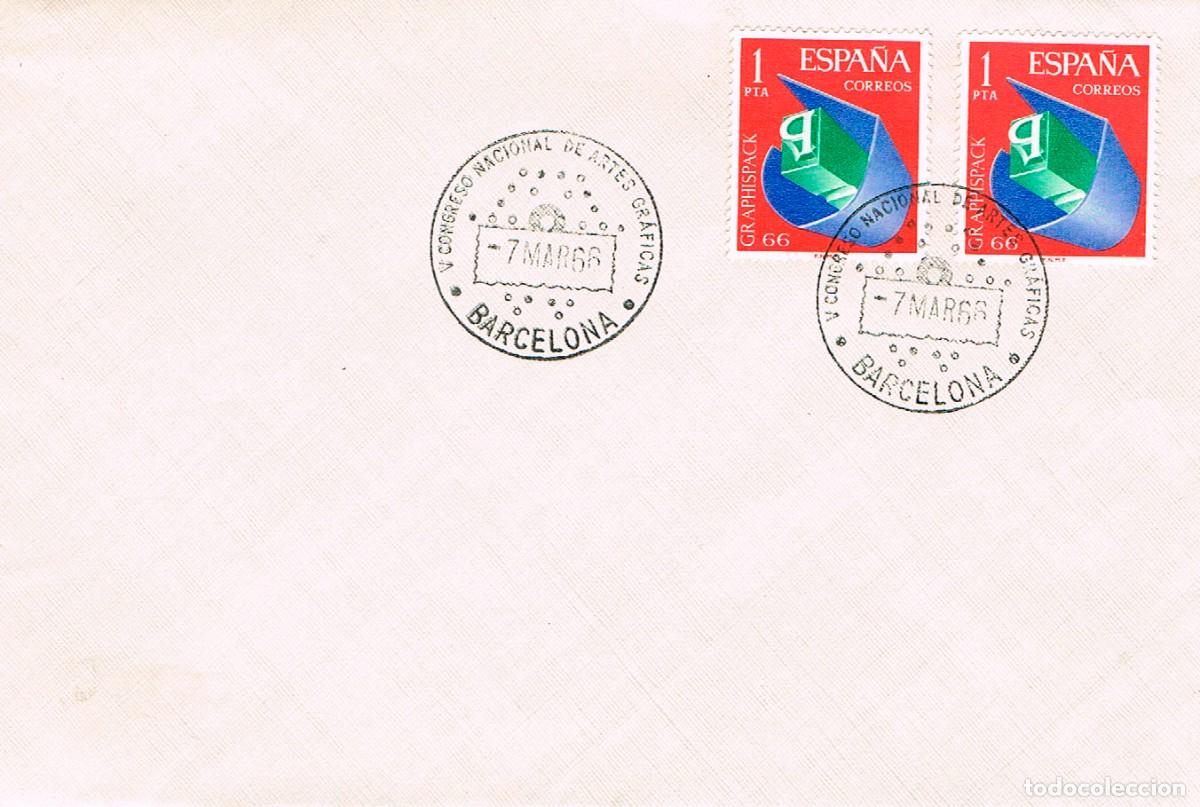 Sellos: EDIFIL N&ordm; 1709, CONGRESO NACIONAL DE ARTES GRAFICAS CON SELLOS GRAPHISPACK