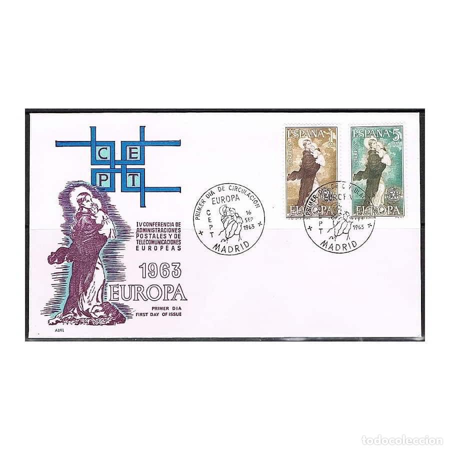 Briefmarken: Espa&ntilde;a 1963 [FDC] Serie Europa (N)